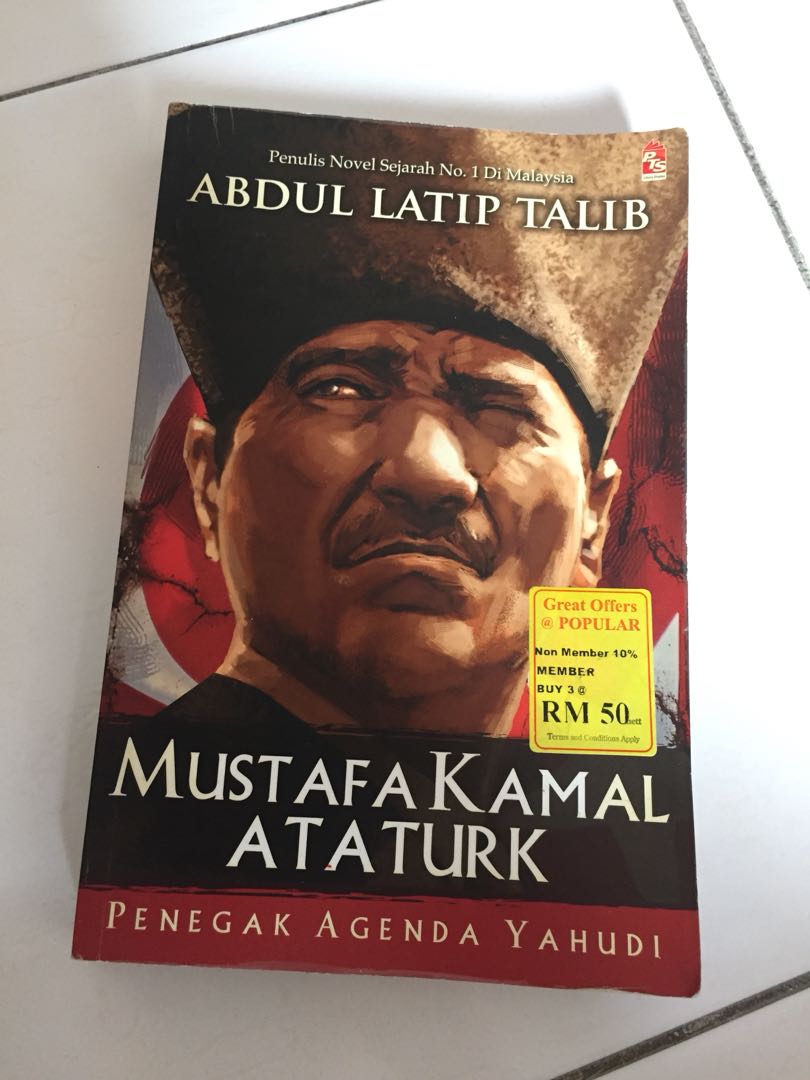 Mustafa Kamal Ataturk Books Stationery Books On Carousell