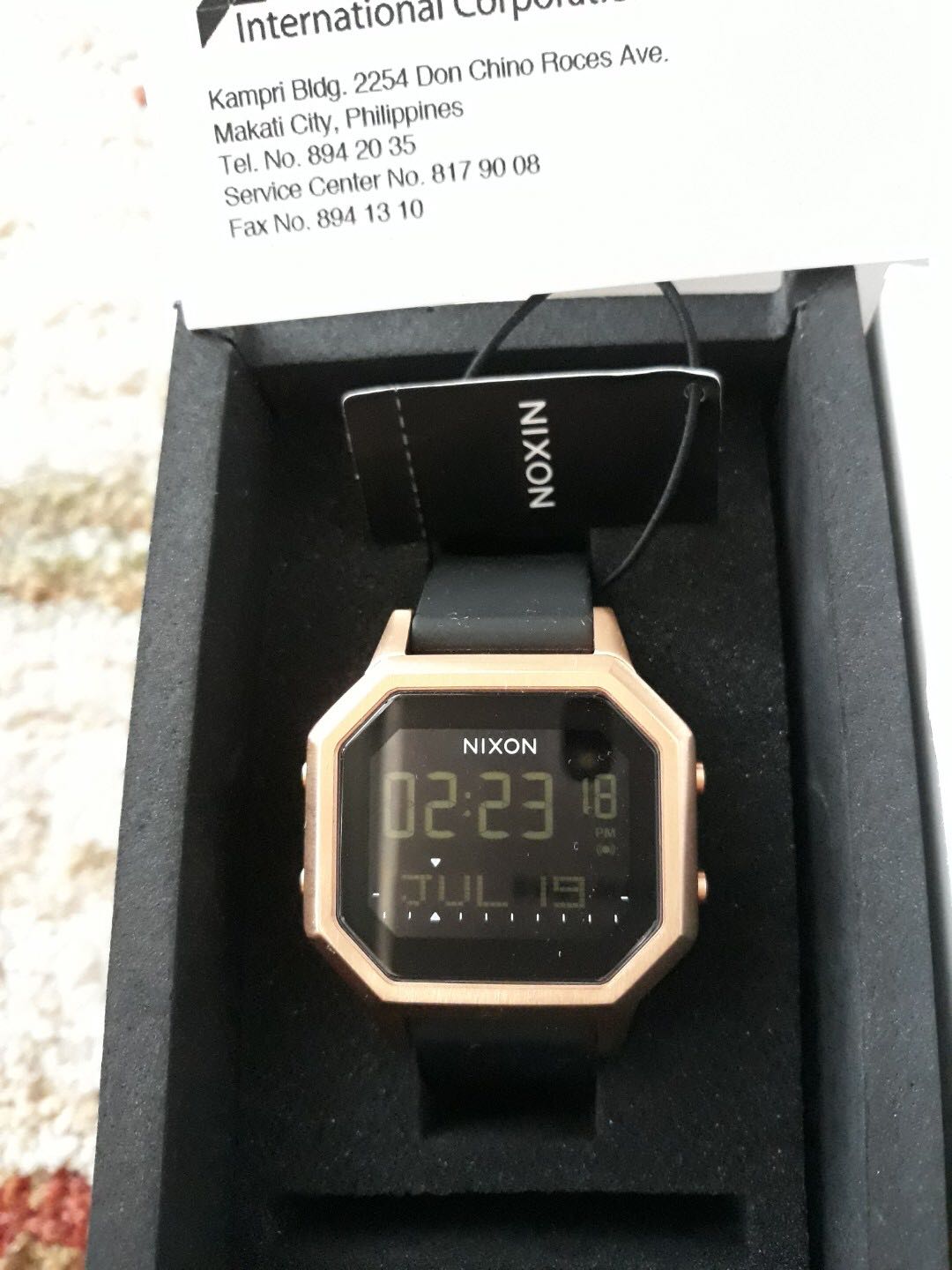 nixon siren ss rose gold