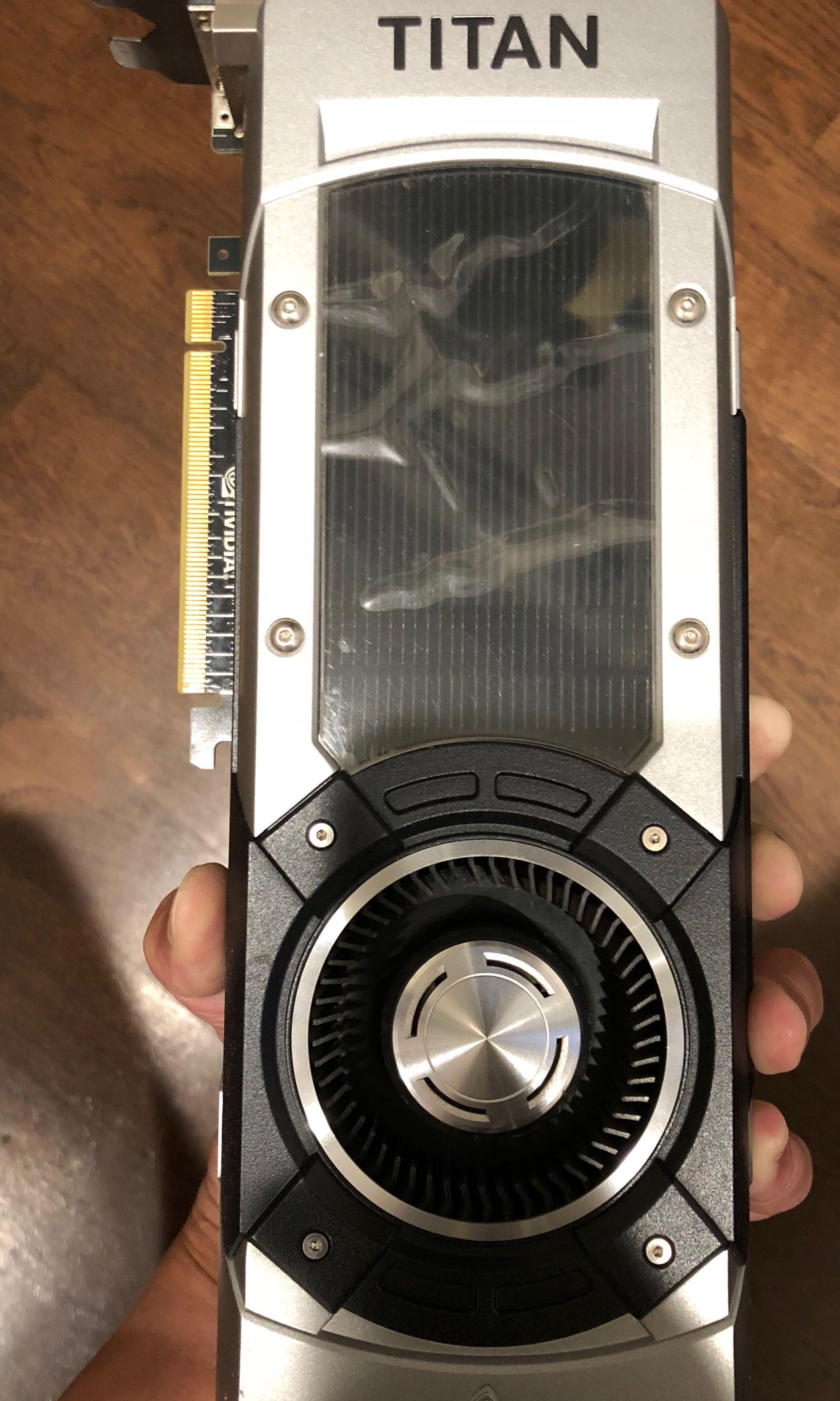 Geforce hot sale titan black