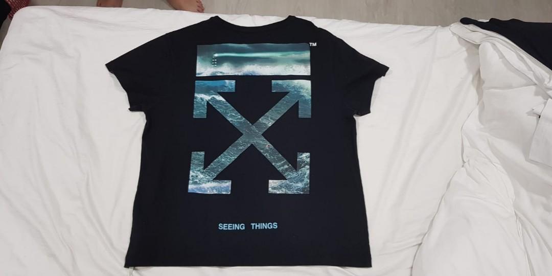 Off white screaming girl cheap tee