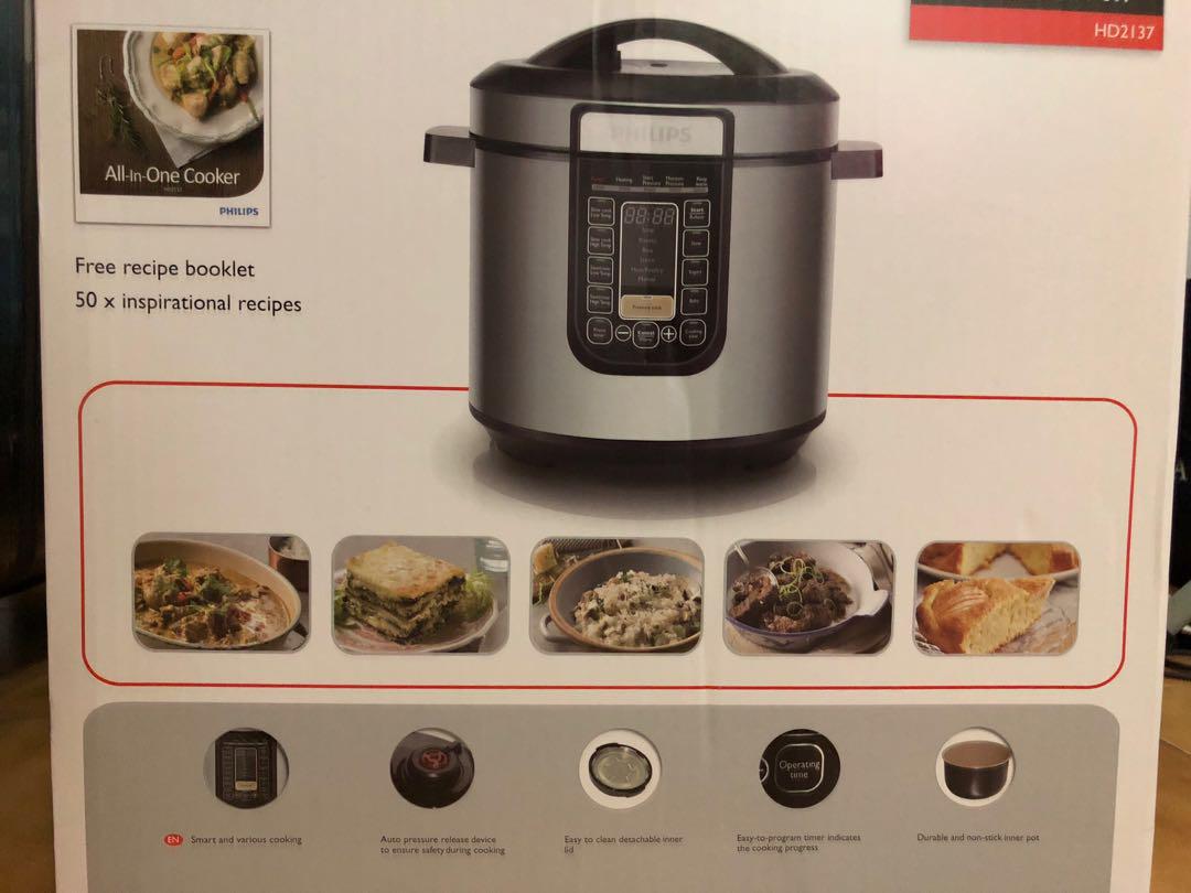 Philips All In One Cooker HD2137 TV Home Appliances Kitchen Appliances Cookers on Carousell