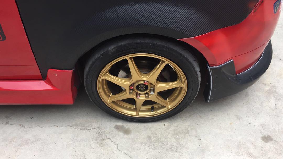 proton savvy rim siap tayar, Auto Accessories on Carousell