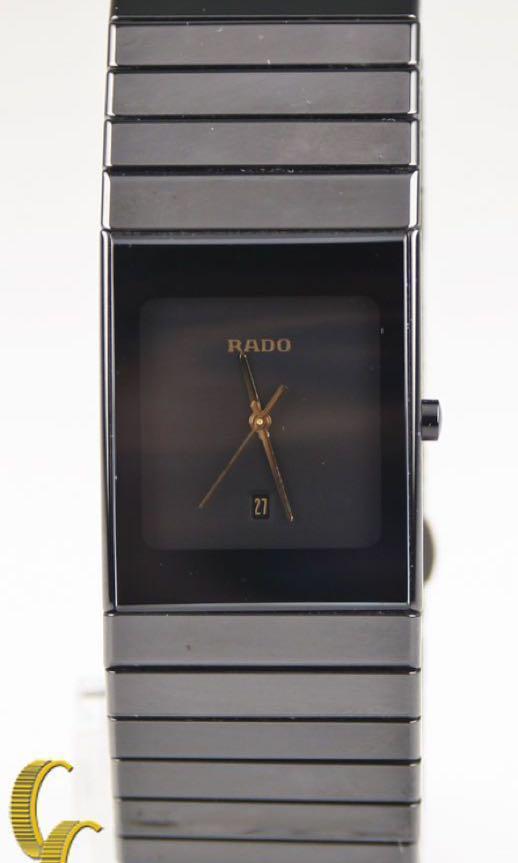 Rado diastar black ceramic sale