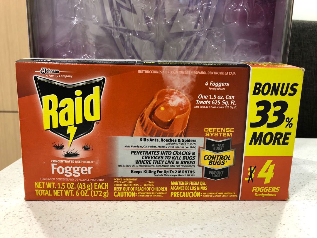 Are Raid Foggers Safe For Dogs