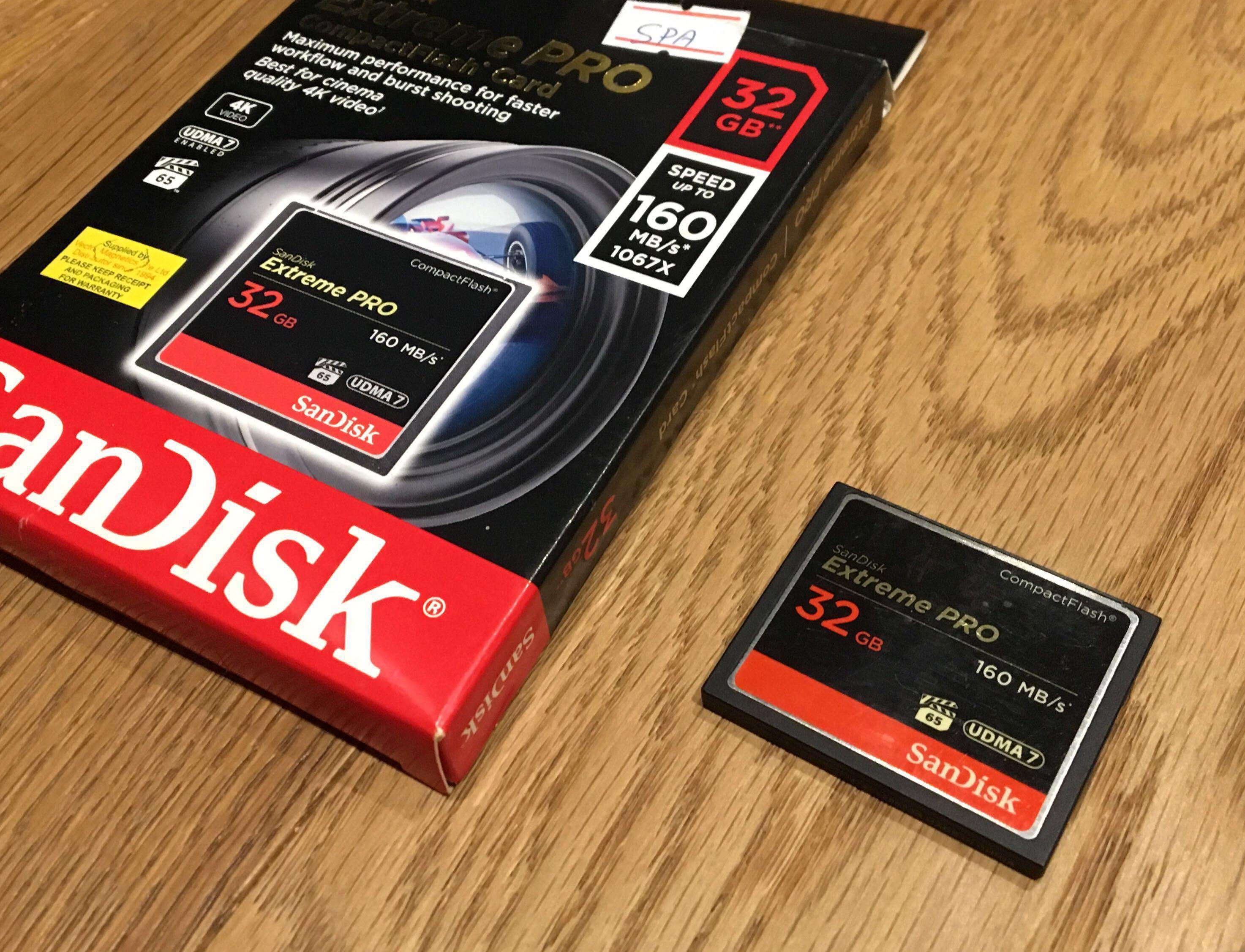 SanDisk Extreme Pro 32GB 160MB/s CF 