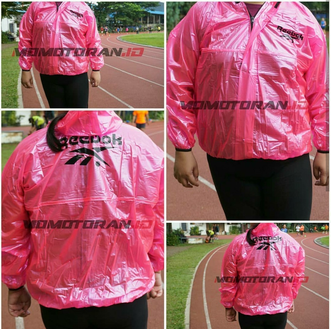 pink sauna suit