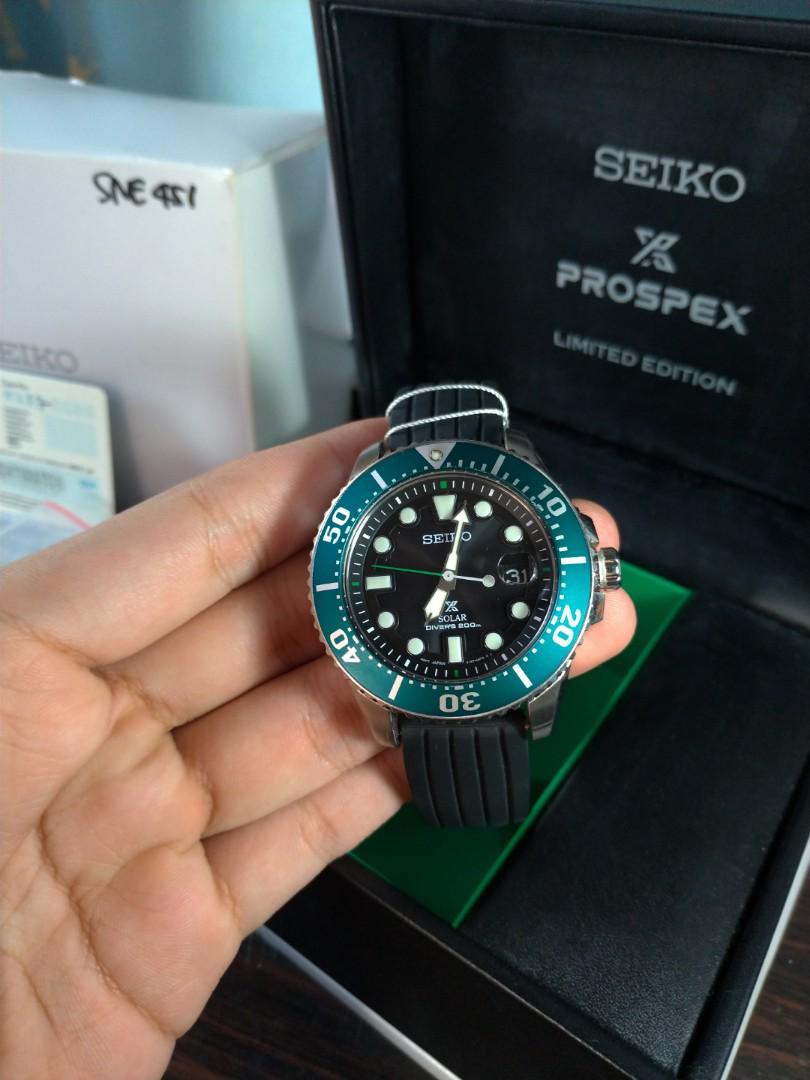 Seiko sne451 prospex solar limited editikn