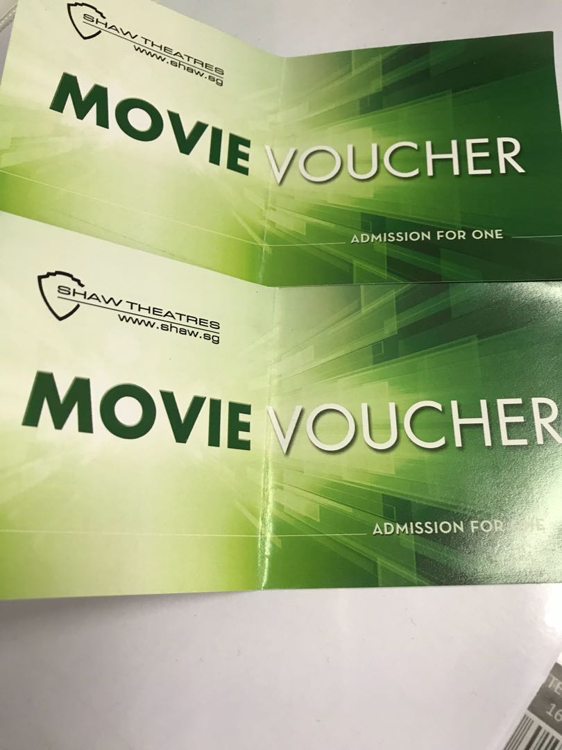 Shaw movie voucher, Tickets & Vouchers, Vouchers on Carousell