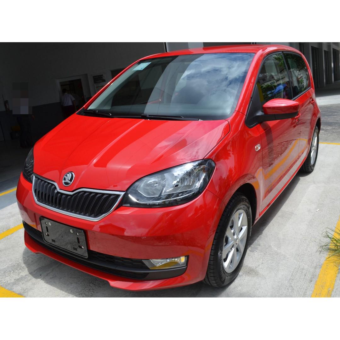 通達認證中古車 Skoda Citigo 18 1 0l 自手排紅色 汽車 汽車出售在旋轉拍賣