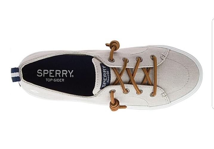 sperry crest vibe linen oat