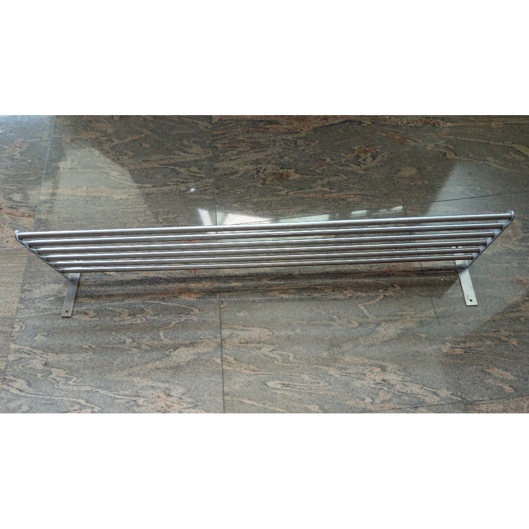 Stainless steel shelves/rack, Furniture & Home Living, Furniture