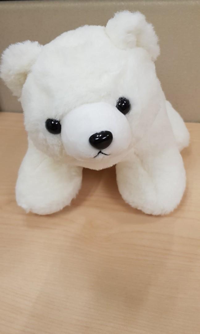 cute polar bear plush