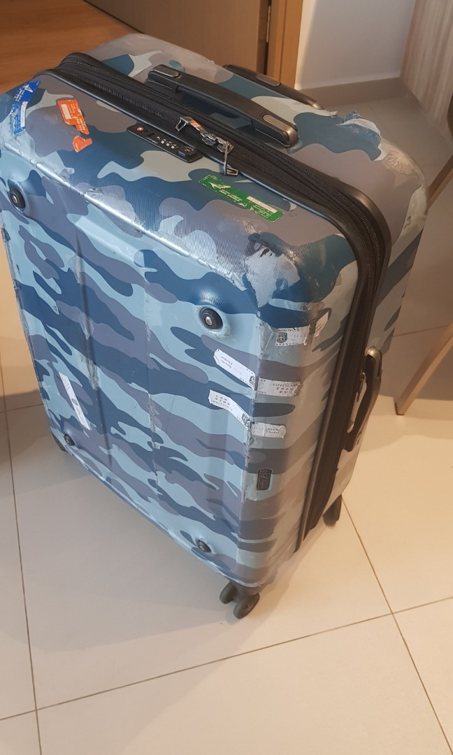 eminent camouflage luggage