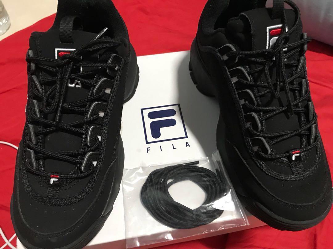 fila disruptor size 6