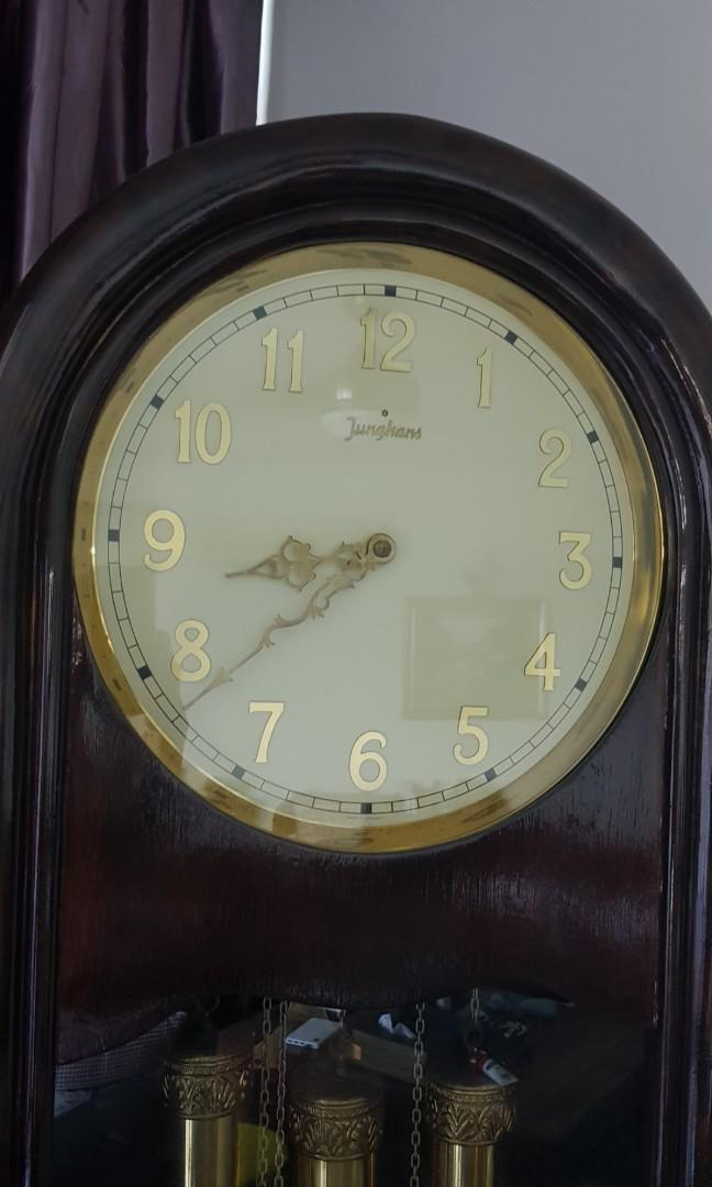 Vintage Junghans Grandfather's Clock 8 Days (Winchester Chimes