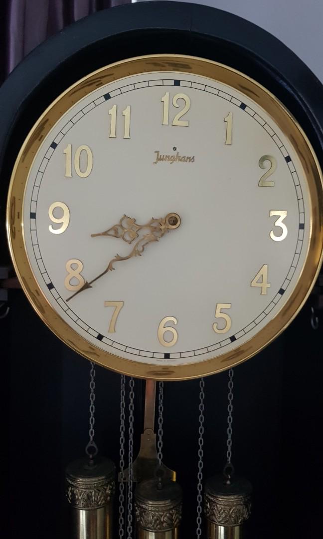 Vintage Junghans Grandfather's Clock 8 Days (Winchester Chimes