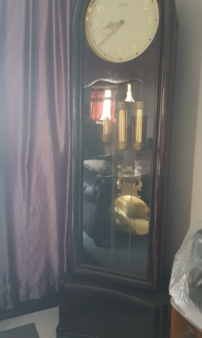 Vintage Junghans Grandfather's Clock 8 Days (Winchester Chimes