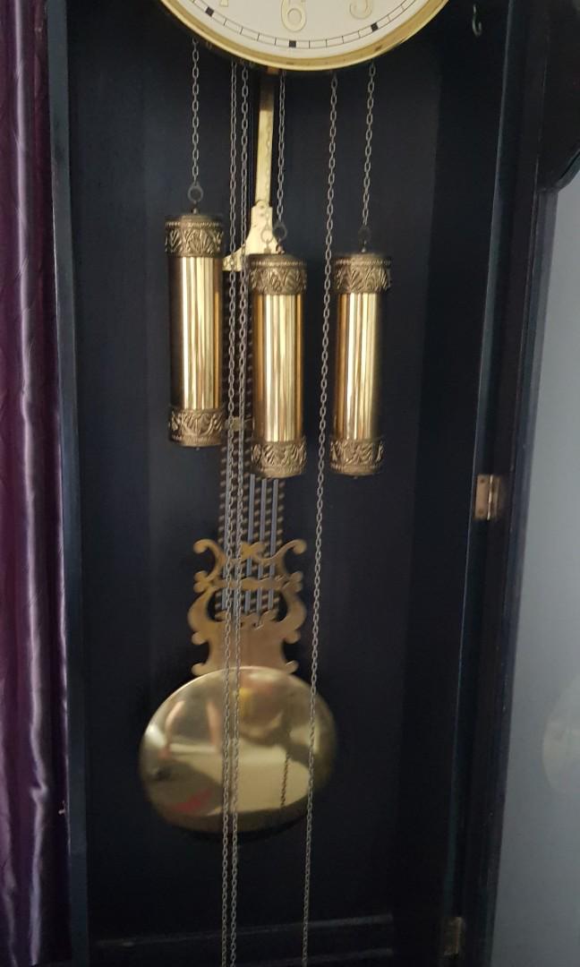 Vintage Junghans Grandfather's Clock 8 Days (Winchester Chimes