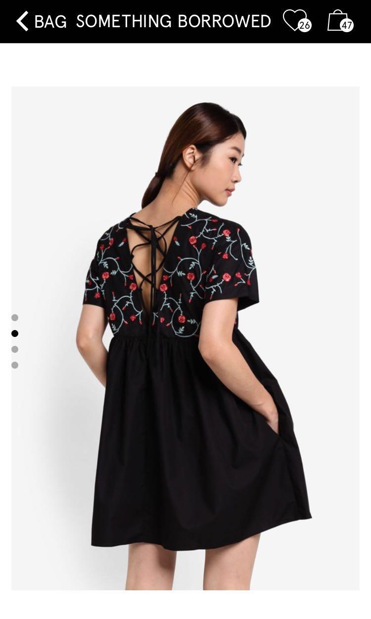 Zalora something borrowed dress hot sale