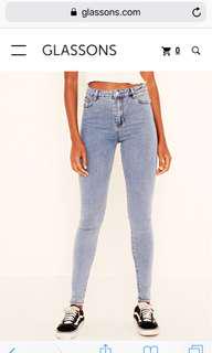 Glassons high waisted skinny jeans
