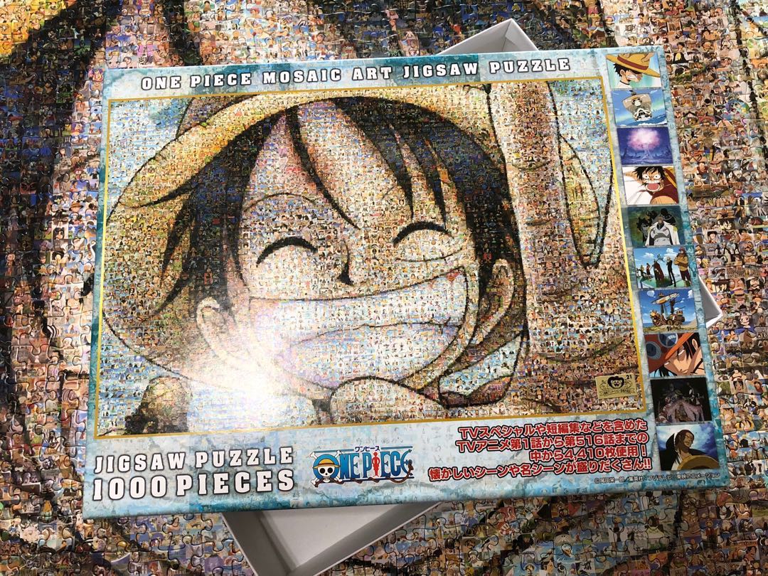 Anime Puzzle One Piece Mosaic Art 1st Anniversary 1000 Pieces for sale online
