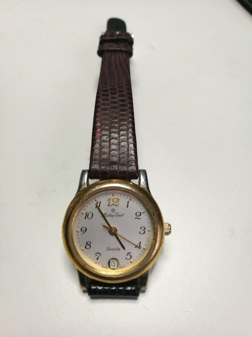 Mathey tissot hotsell quartz watch