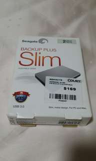 Seagate Backup Slim Plus Portable Drive 2TB