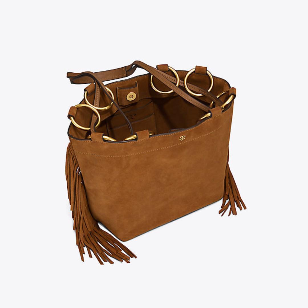 Tory burch hotsell farrah suede bag