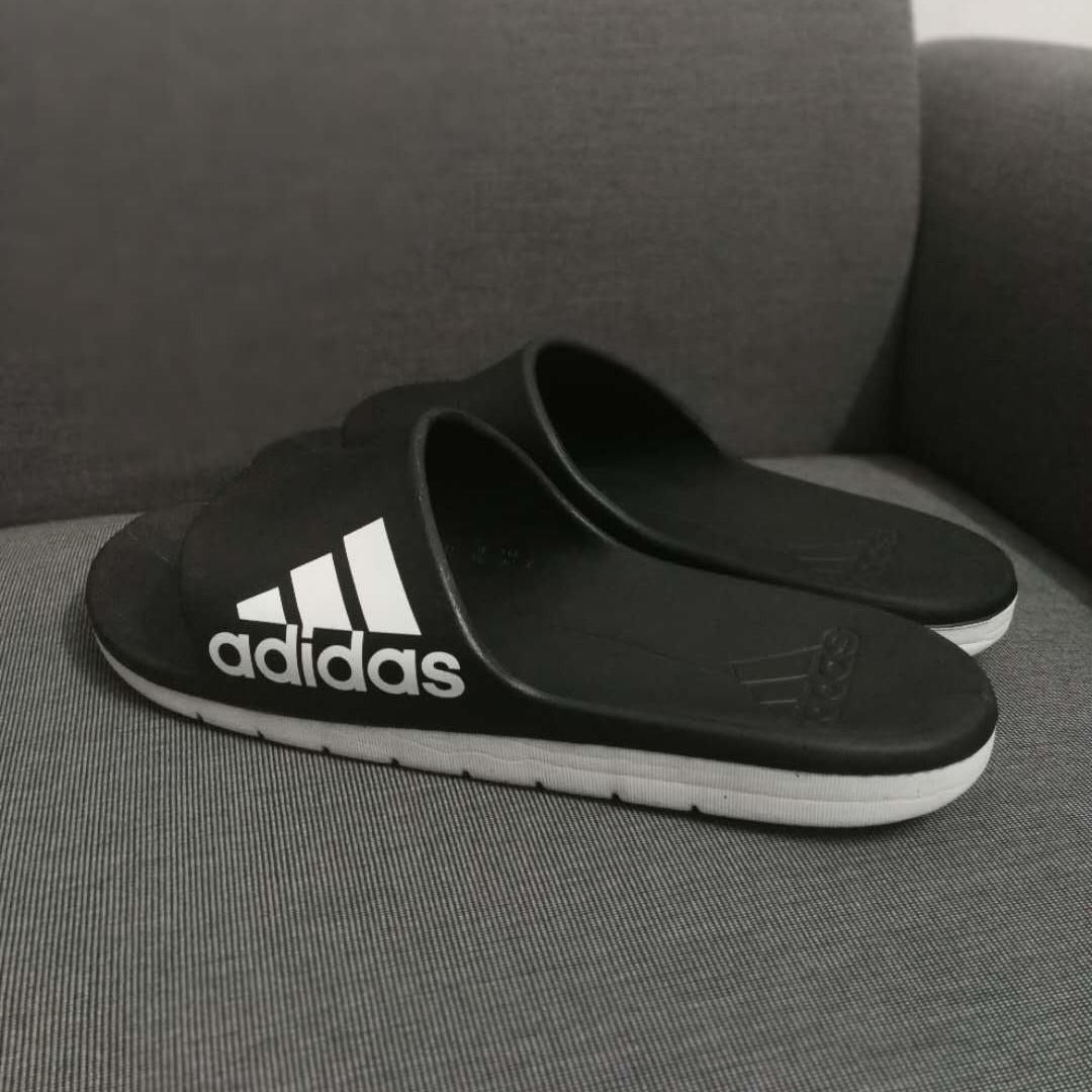 Men's adidas swim sales aqualette cloudfoam slides