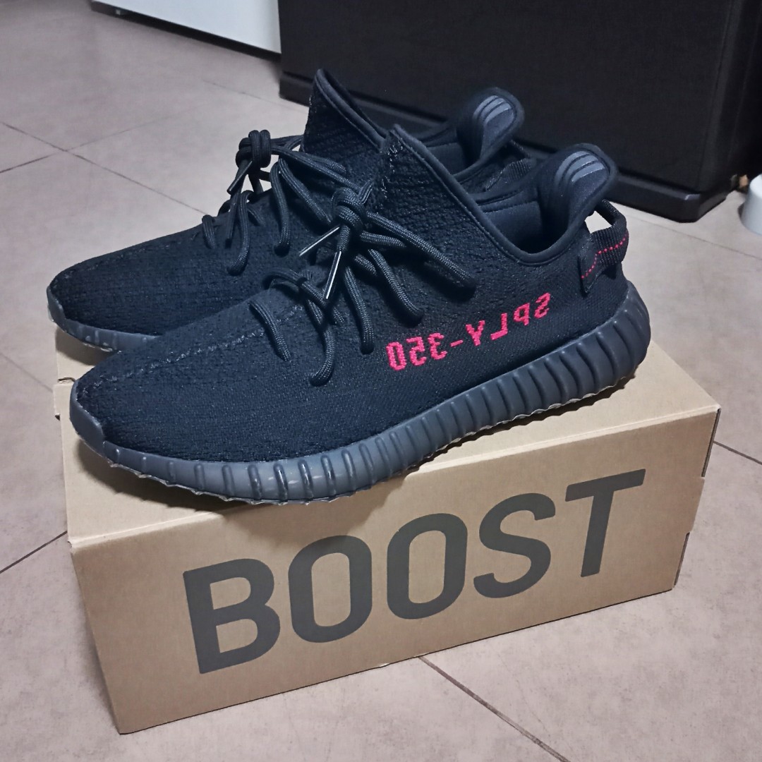 size yeezy bred