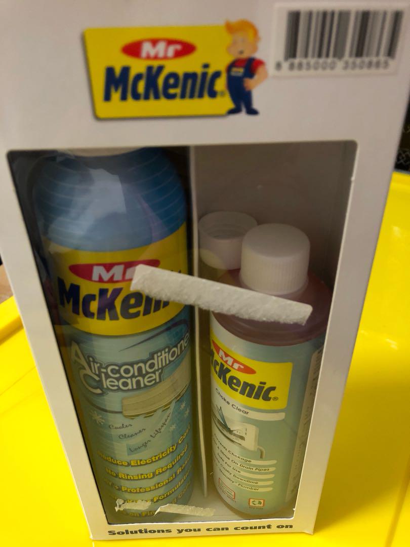Mr Mckenic Air Con Cleaner 374g Choke Clear 250ml Tv Home Appliances Air Conditioners Heating On Carousell