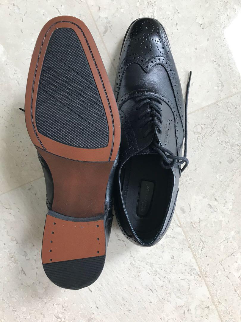 Alfani Leather Oxford Shoes Men s Fashion Footwear Dress Shoes