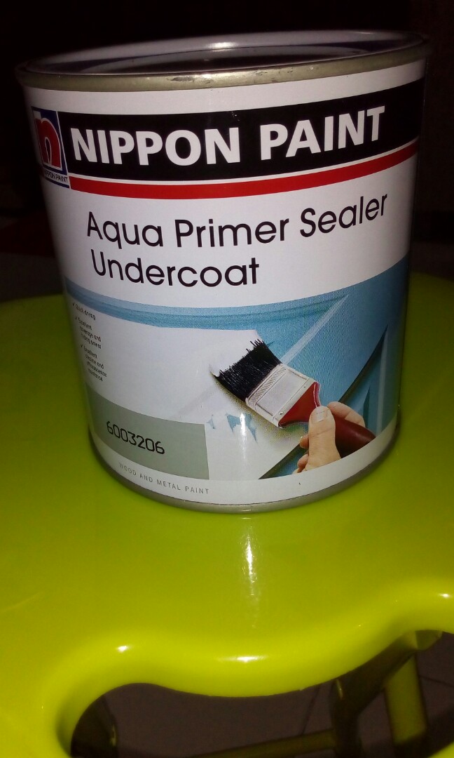 Aqua Primer Sealer Undercoat (1litre), Furniture & Home Living