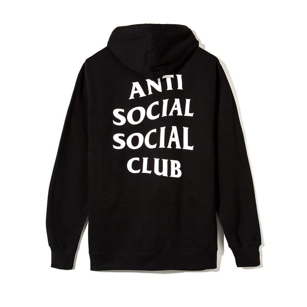 assc zip up hoodie