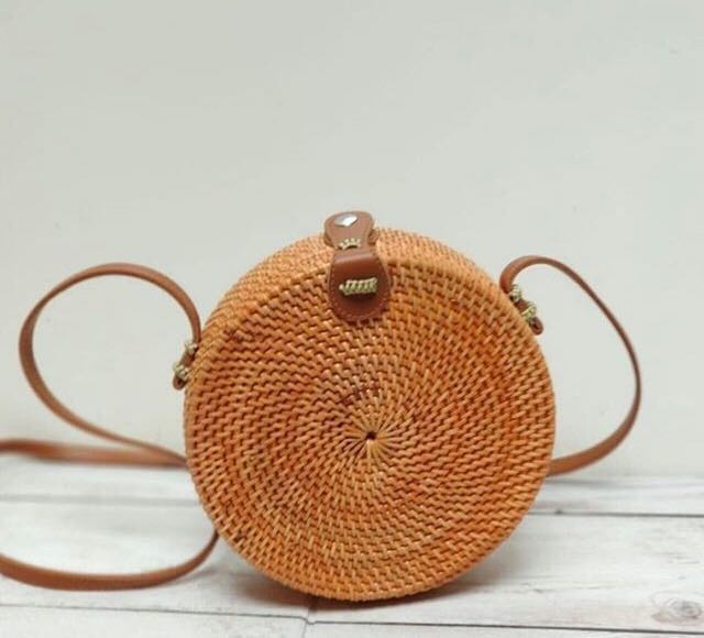 Handbag rotan top