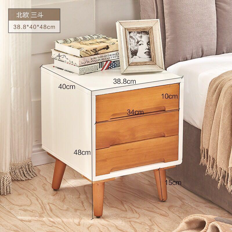 Bedside Table, Living Room Side Table, Furniture & Home Living