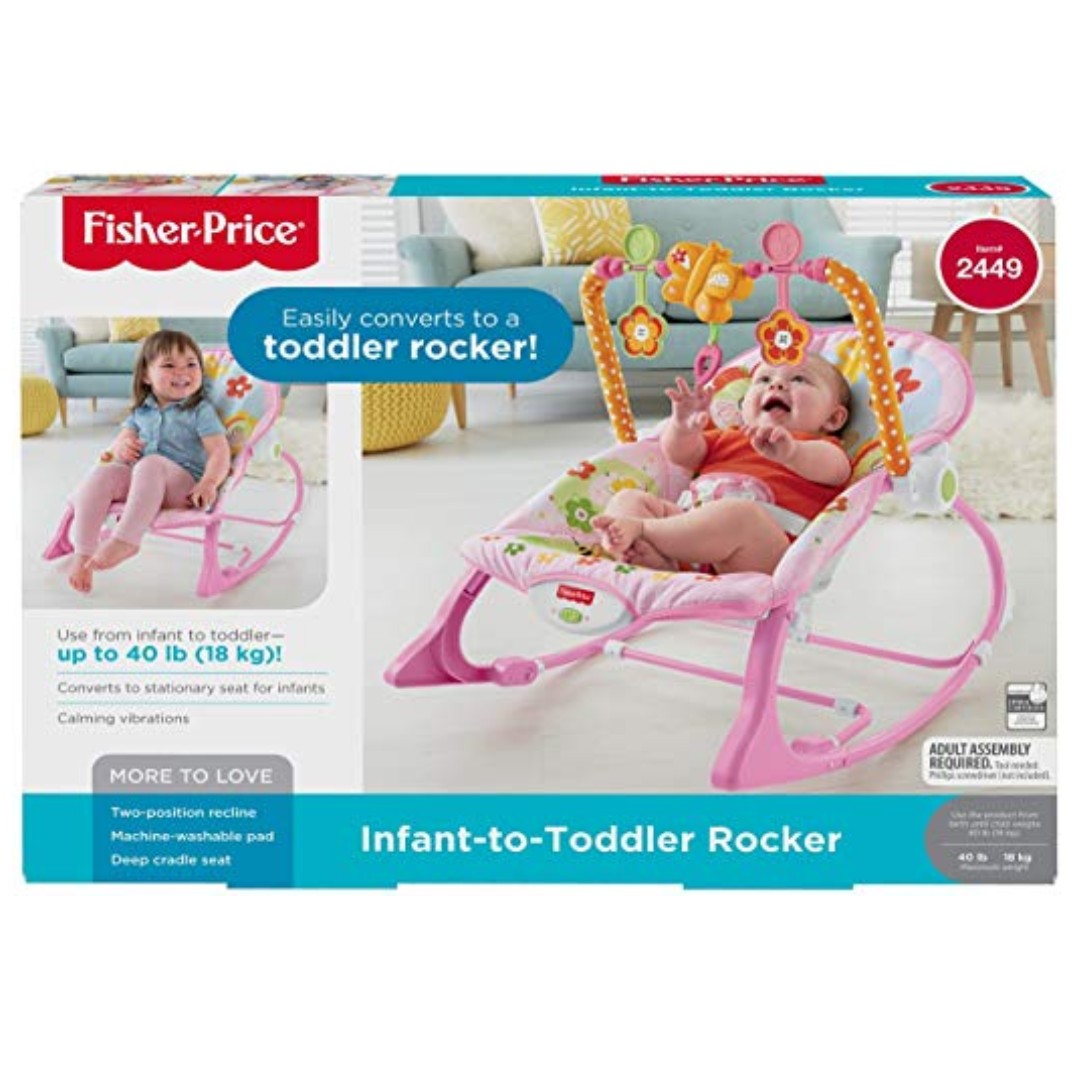 BNIB Fisher Price Infant to Toddler Rocker Bunny