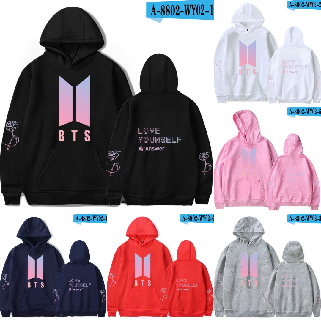 Bts hoodie love yourself answer hotsell
