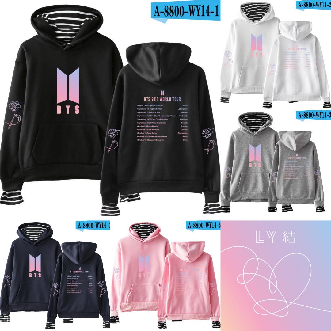 BTS LOVE YOURSELF ANSWER SWEATER HOODIE Hobbies Toys