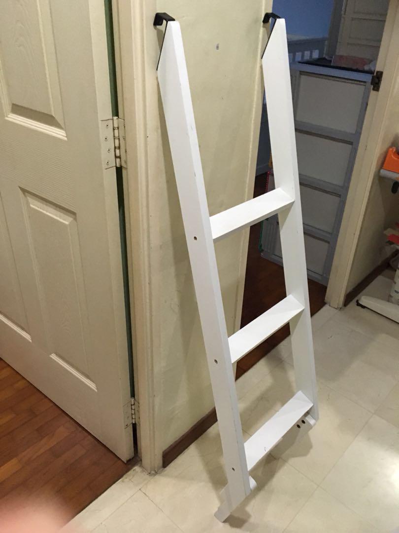 Bunk Bed Ladder Furniture Home, Bunk Bed Ladder Hooks