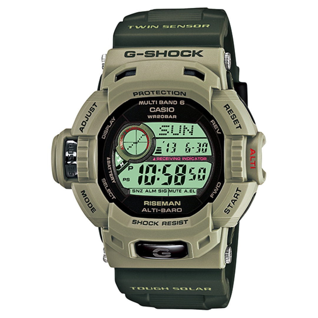 CASIO G-SHOCK G9200R-4 海外モデル RISEMAN - 腕時計(デジタル)