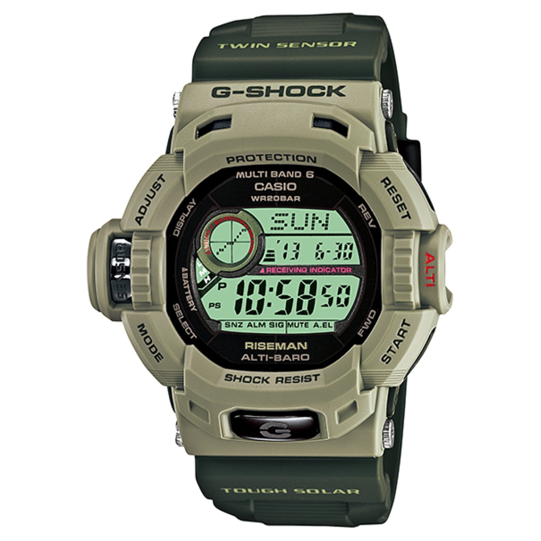 CASIO G-SHOCK RISEMAN GW-9200 series GW-9200ERJ MULTI BAND 6 電波