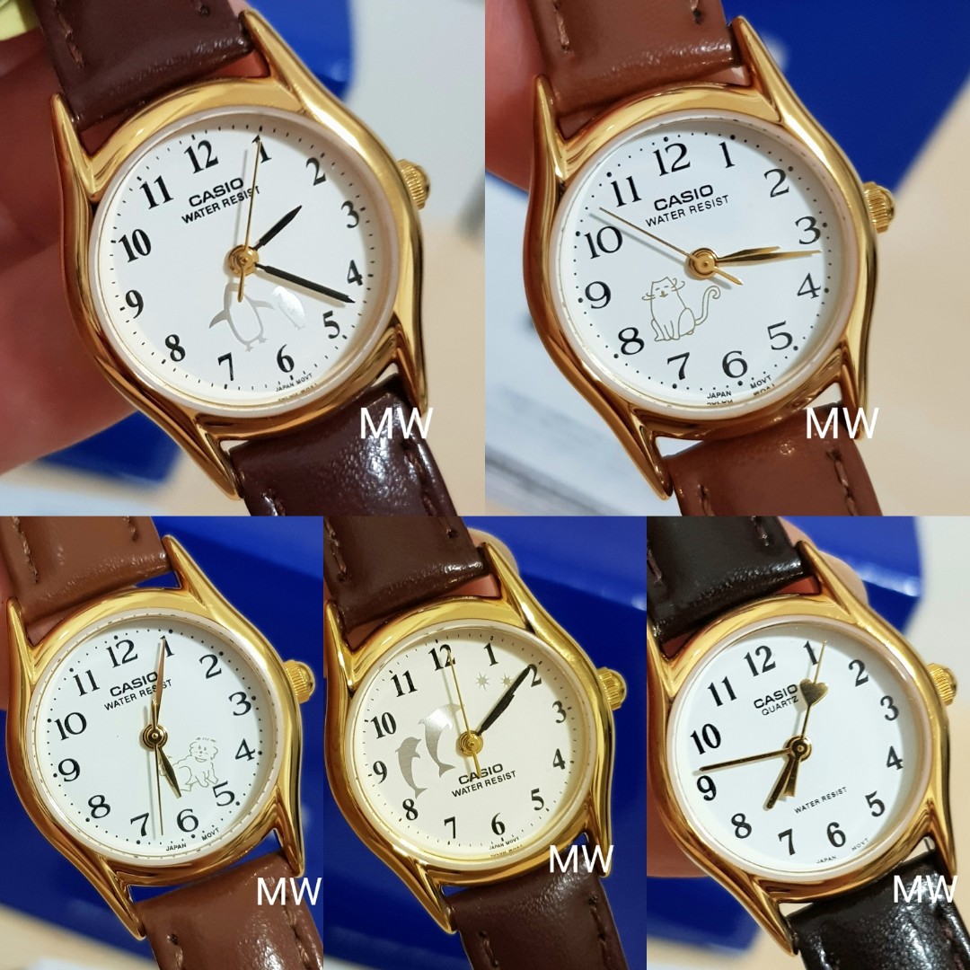 Casio Original Ladies Leather Analog Ltp 1094q Watch Women S Fashion Watches On Carousell