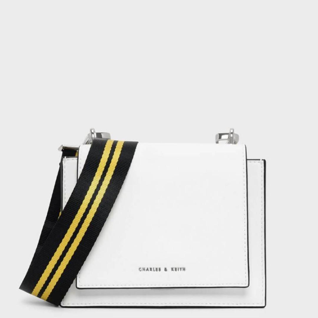 Paper bag clutch charles and keith 2025