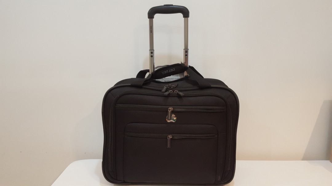 delsey laptop trolley bag