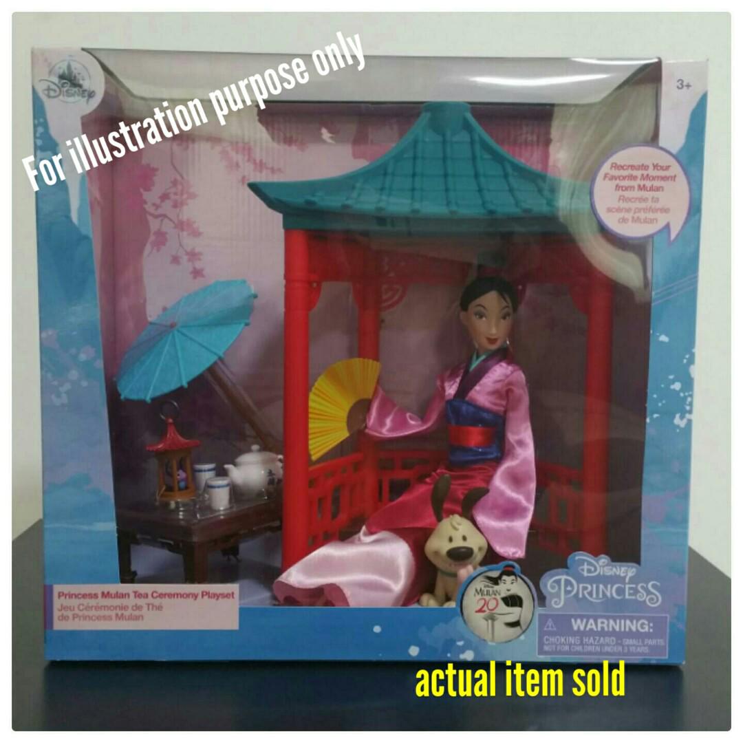 mulan tea ceremony playset