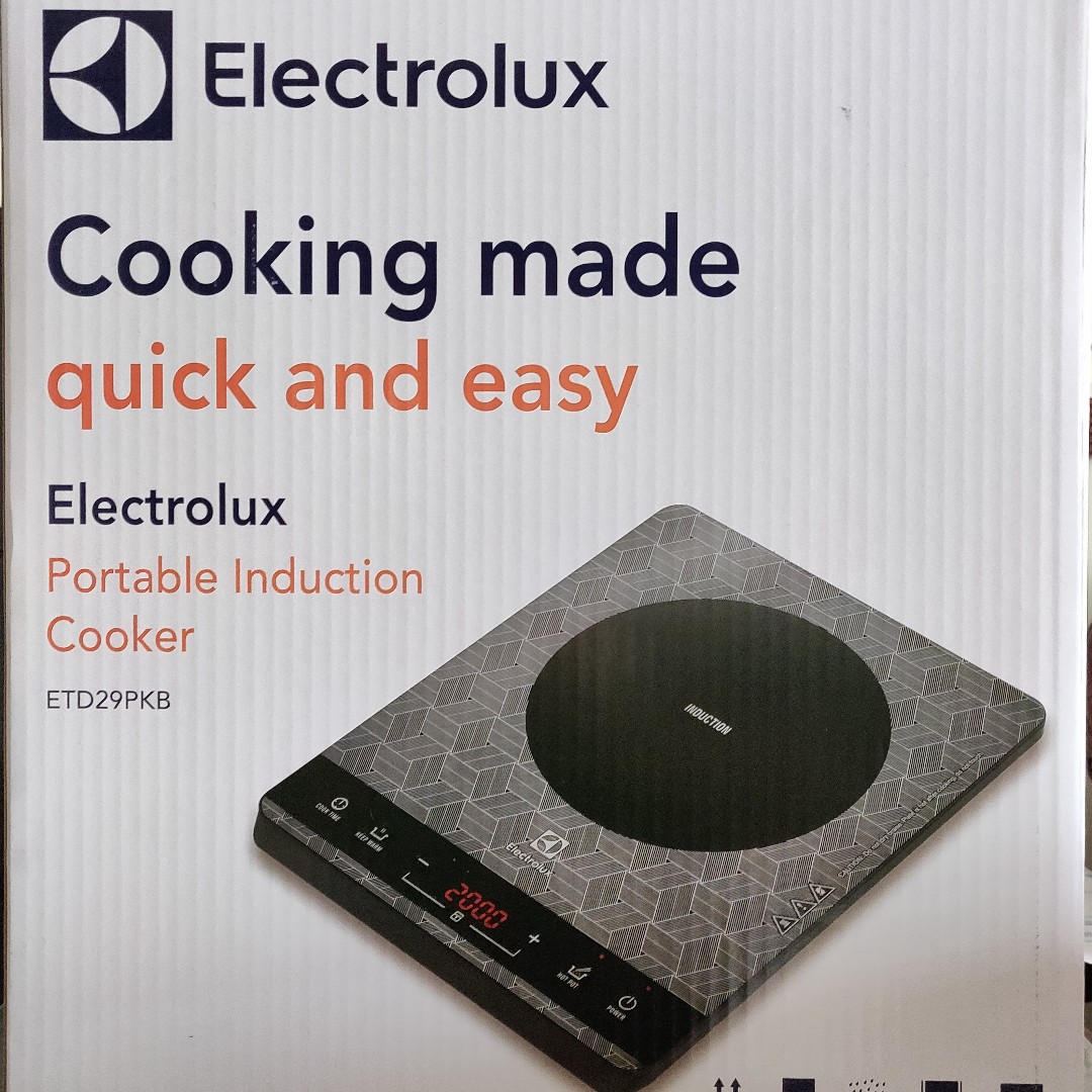 Electrolux ETD29PKB Portable Induction Cooker, TV & Home Appliances