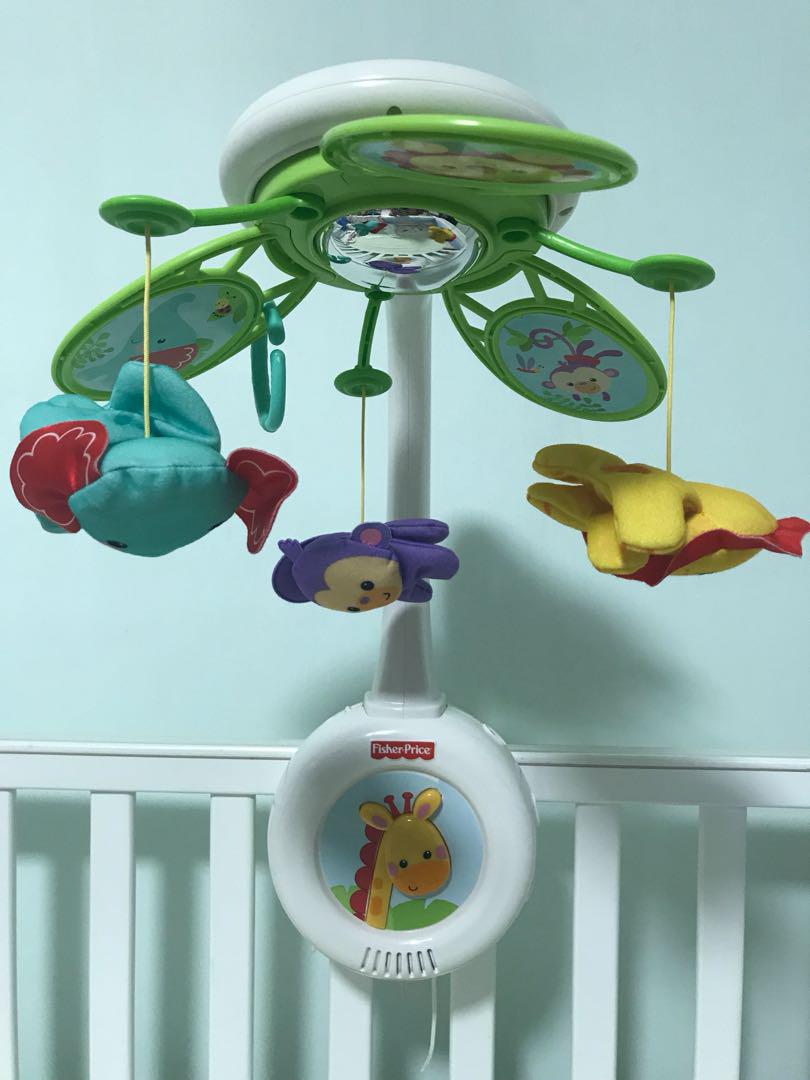 Fisher Price Cot mobile, Babies & Kids, Infant Playtime on Carousell