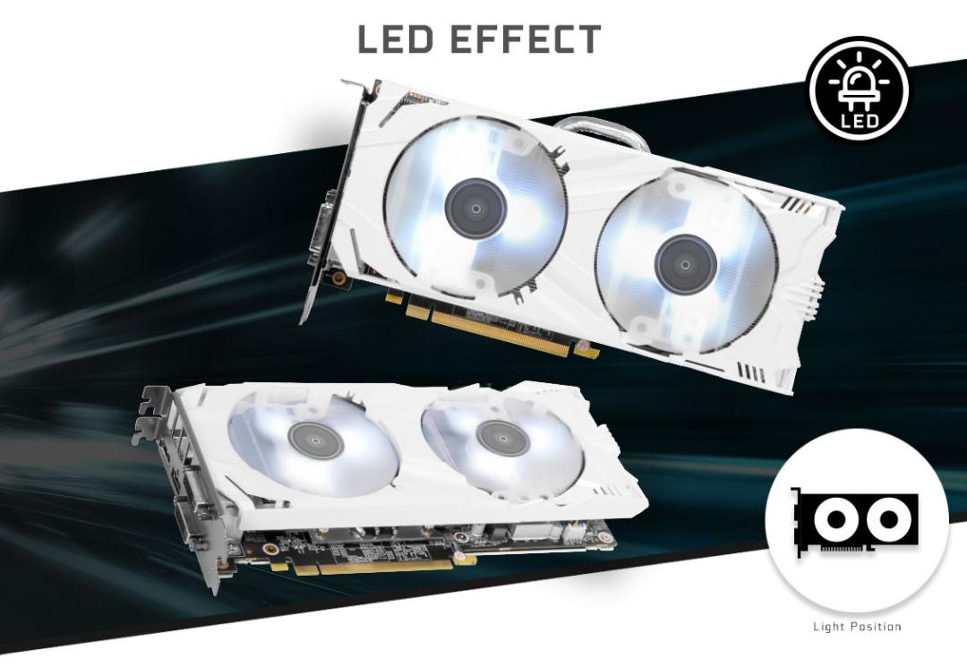 GALAX GeForce GTX 1060 EXOC White 6gb
