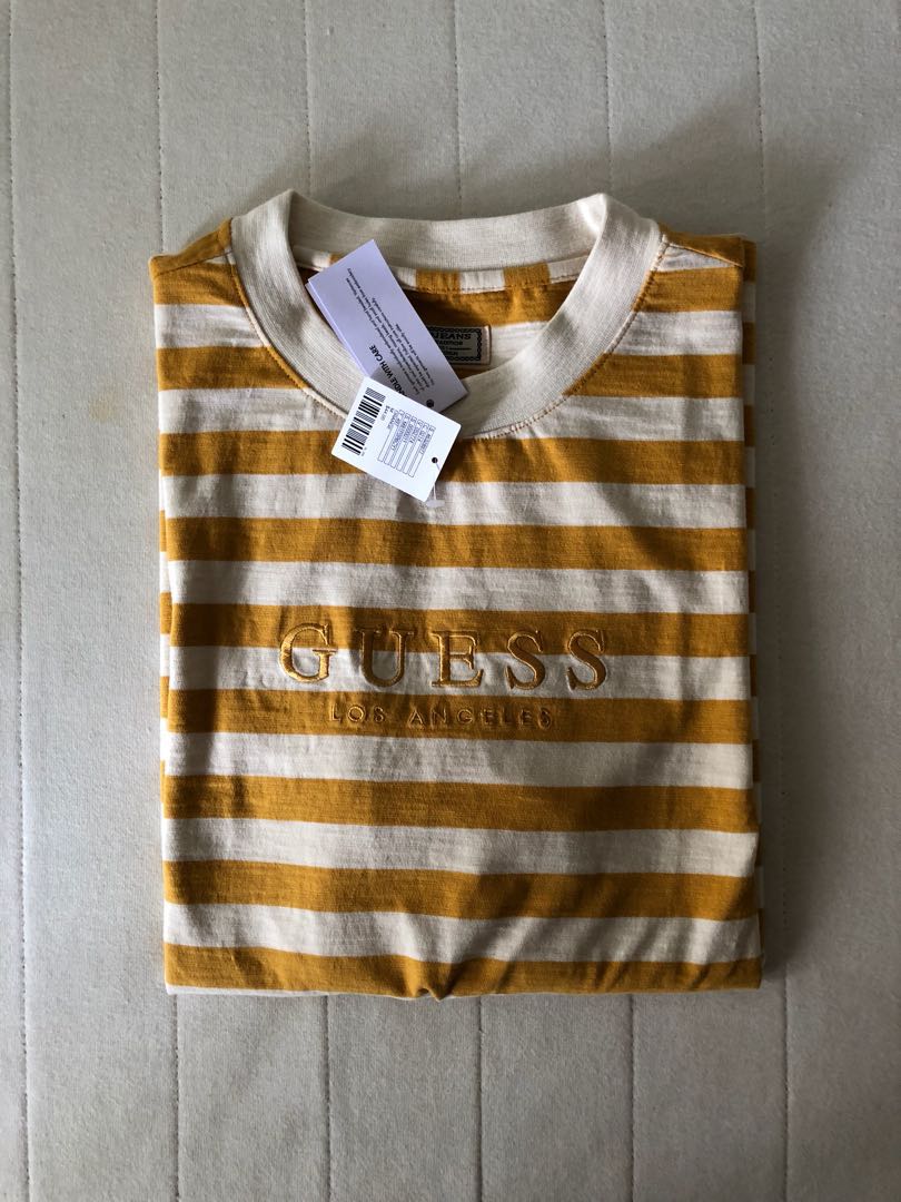 Guess david online yarn dye tee